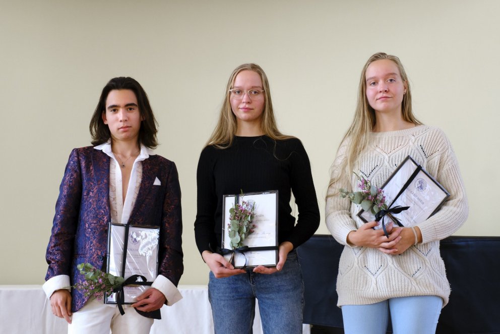 Verðlaunanemendur brillera í Háskóla Íslands