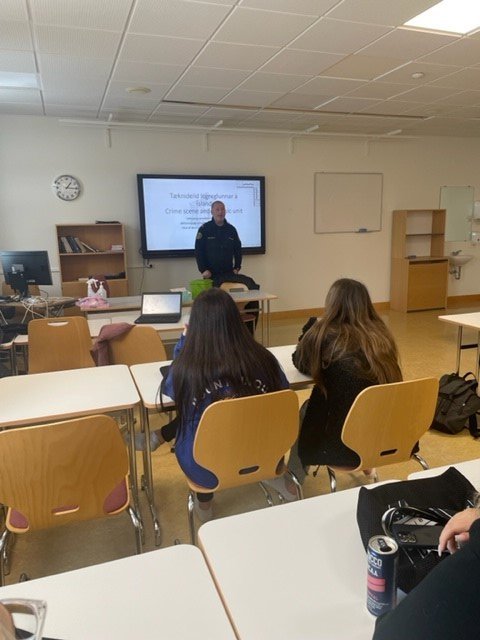 Ragnar Jónsson rannsóknarlögreglumaður í tæknideild.