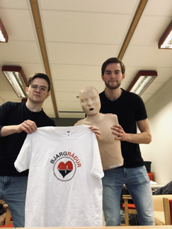 Félag læknanema kennir undirstöður í skyndihjálp