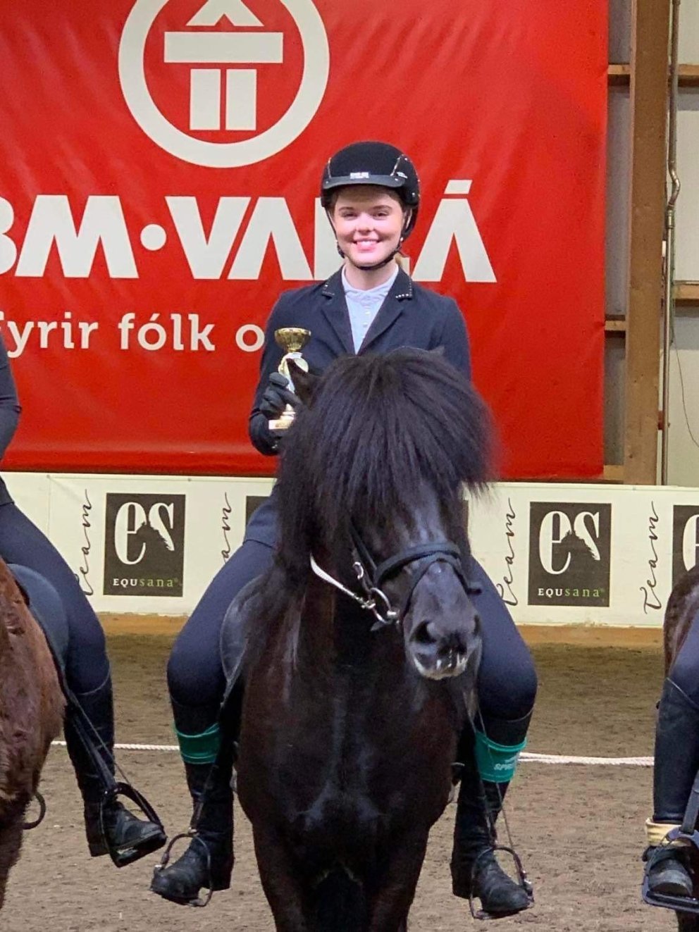 Eygló Hildur Ásgeirsdóttir hafnaði í öðru sæti