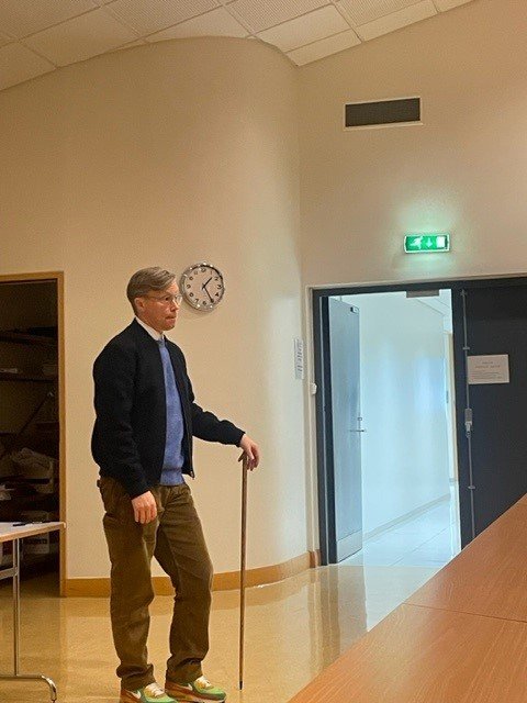 Gísli Marteinn heimsótti nemendur í fjölmiðlafræði