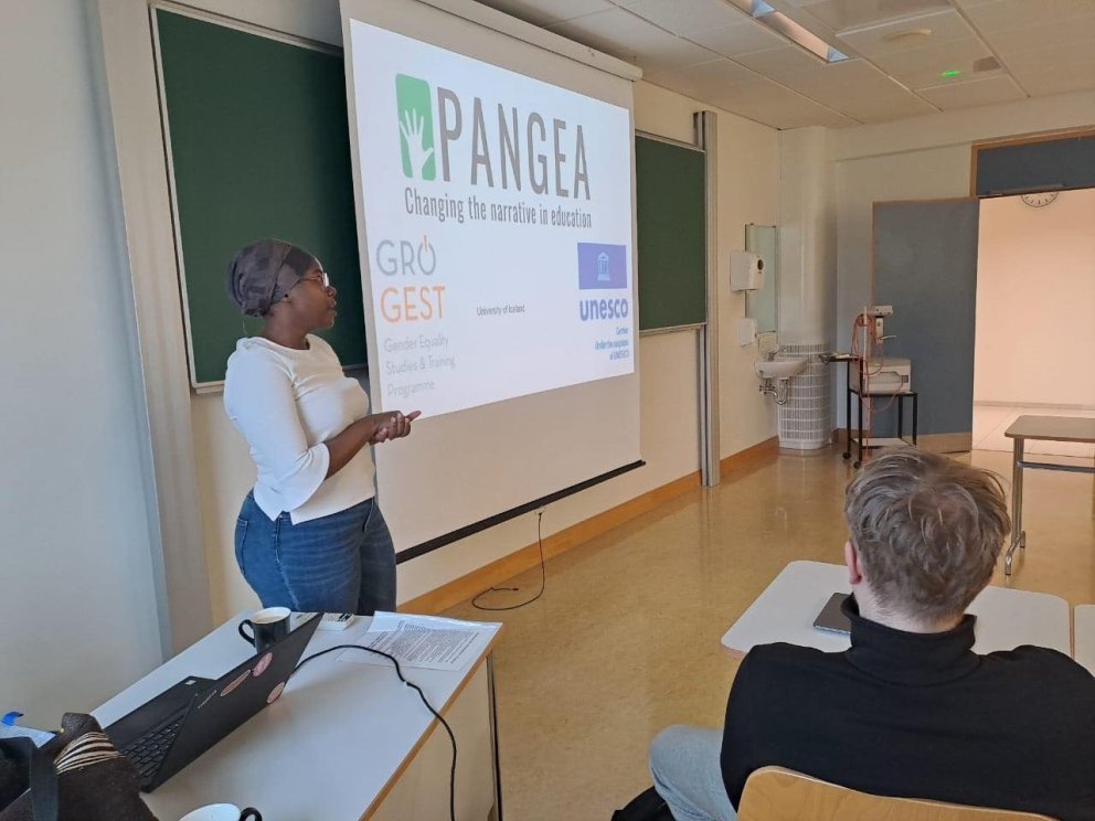 Heimsókn frá Uganda