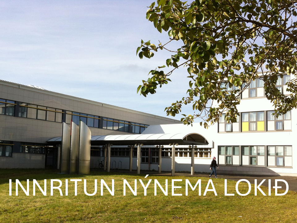 Innritun nýnema á haustönn 2026