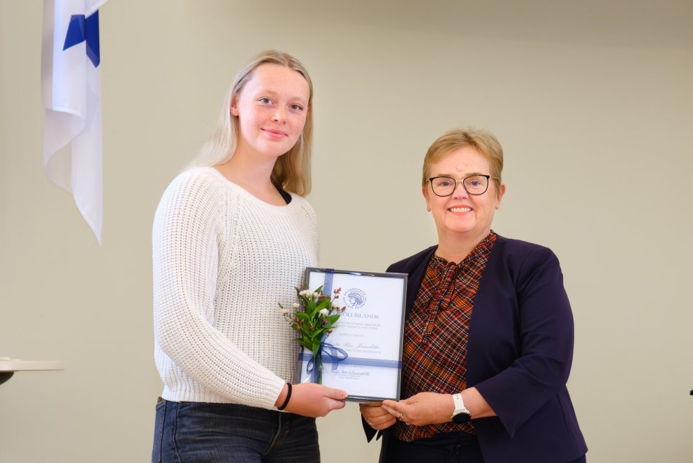 Stúdent frá MK hlaut styrk úr Afreks- og hvatningarsjóði stúdenta Háskóla Íslands