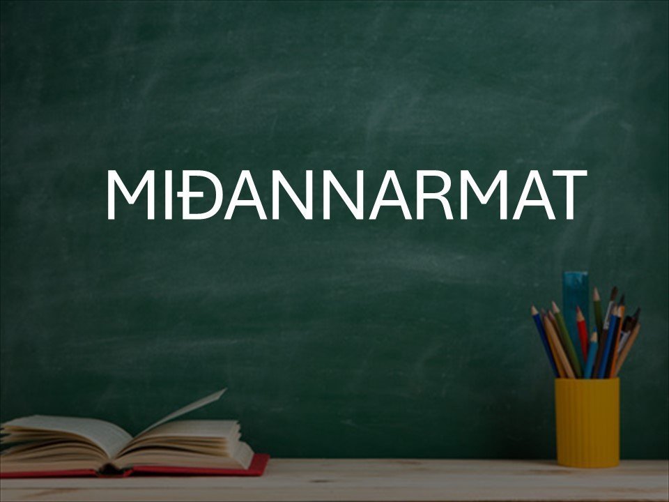Miðannarmat Vor 2026
