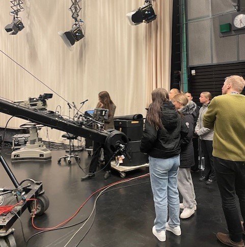 Fjölmiðlafræðinemendur fengu innsýn í störf RÚV