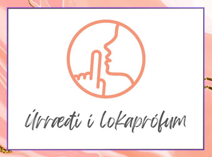 Lokapróf: Sérúrræði og að færa próf yfir á sjúkraprófsdag