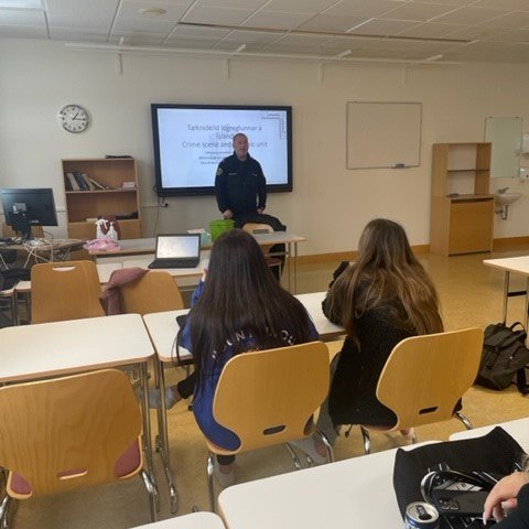 Ragnar Jónsson rannsóknarlögreglumaður í tæknideild.