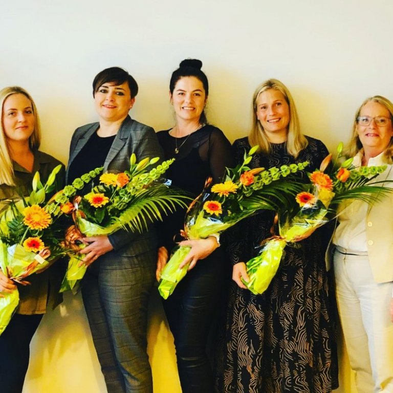 Frá afhendingu styrkja frá Menntasviði Kópavogsbæjar.