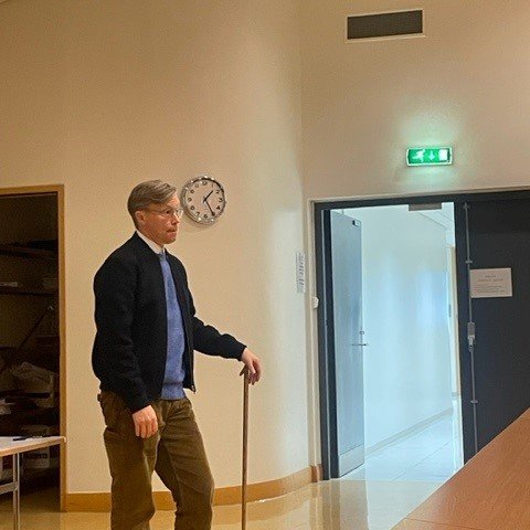 Gísli Marteinn heimsótti nemendur í fjölmiðlafræði