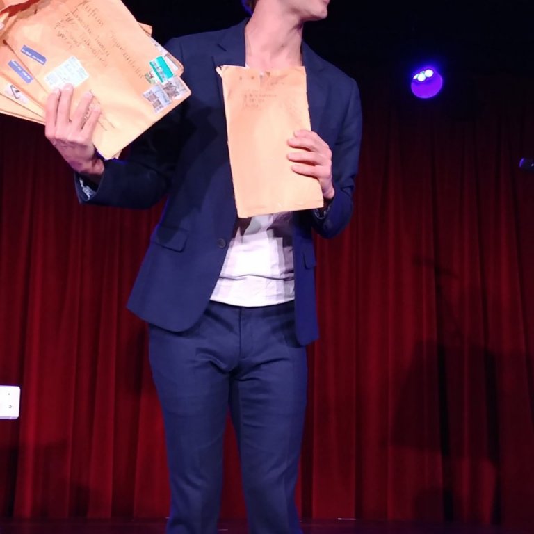 Bjarni Snæbjörnsson í sýningunni 