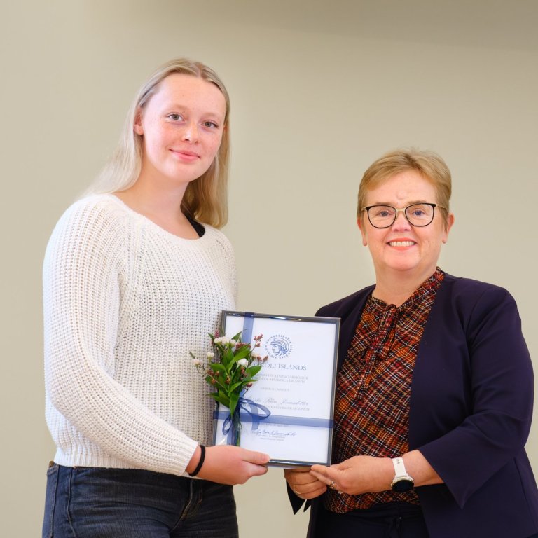 Stúdent frá MK hlaut styrk úr Afreks- og hvatningarsjóði stúdenta Háskóla Íslands