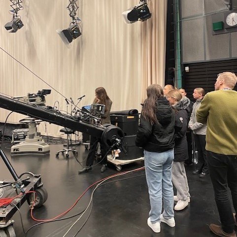 Fjölmiðlafræðinemendur fengu innsýn í störf RÚV