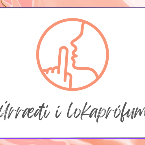 Lokapróf: Sérúrræði og að færa próf yfir á sjúkraprófsdag