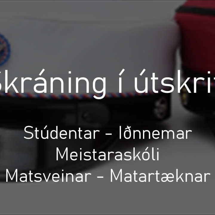 Skráning í útskrift í desember 2025